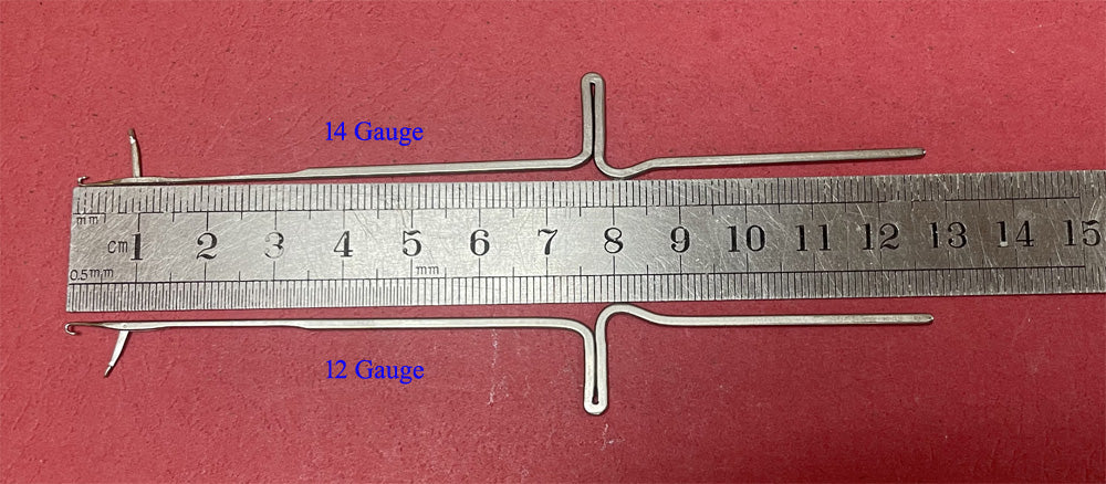 Crochet Hook 12gauge 14gauge Brother Knitting Machine Needles