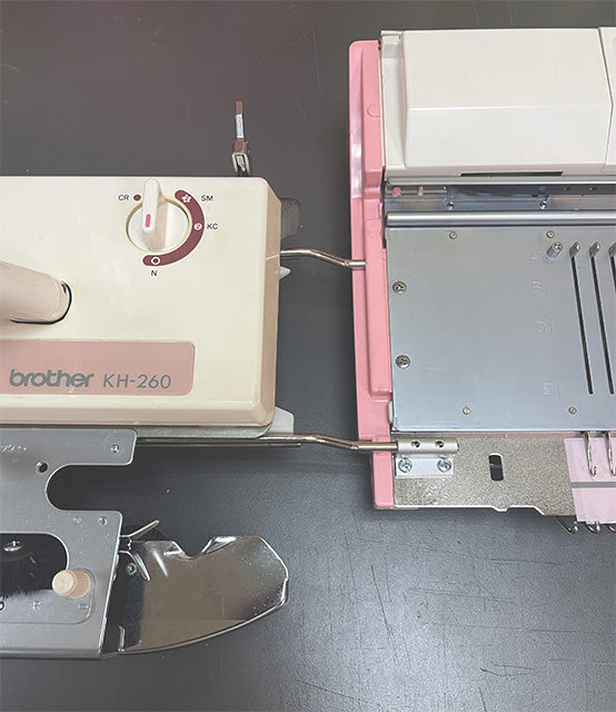 New Extension Rail Set for Brother Knitting Machine Bulky KH260 KH270