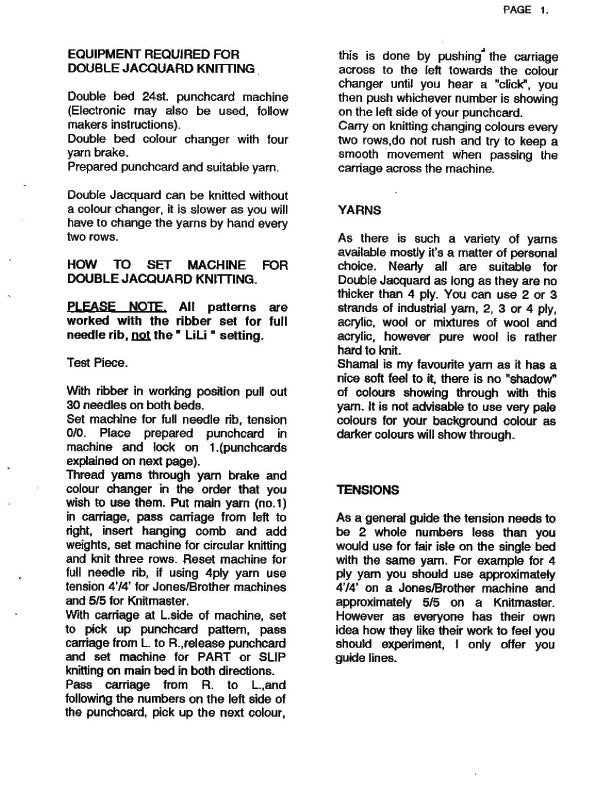 888520 Singer Sinver Reed A BEGINNER`S GUIDE TO DOUBLE JACQUARD