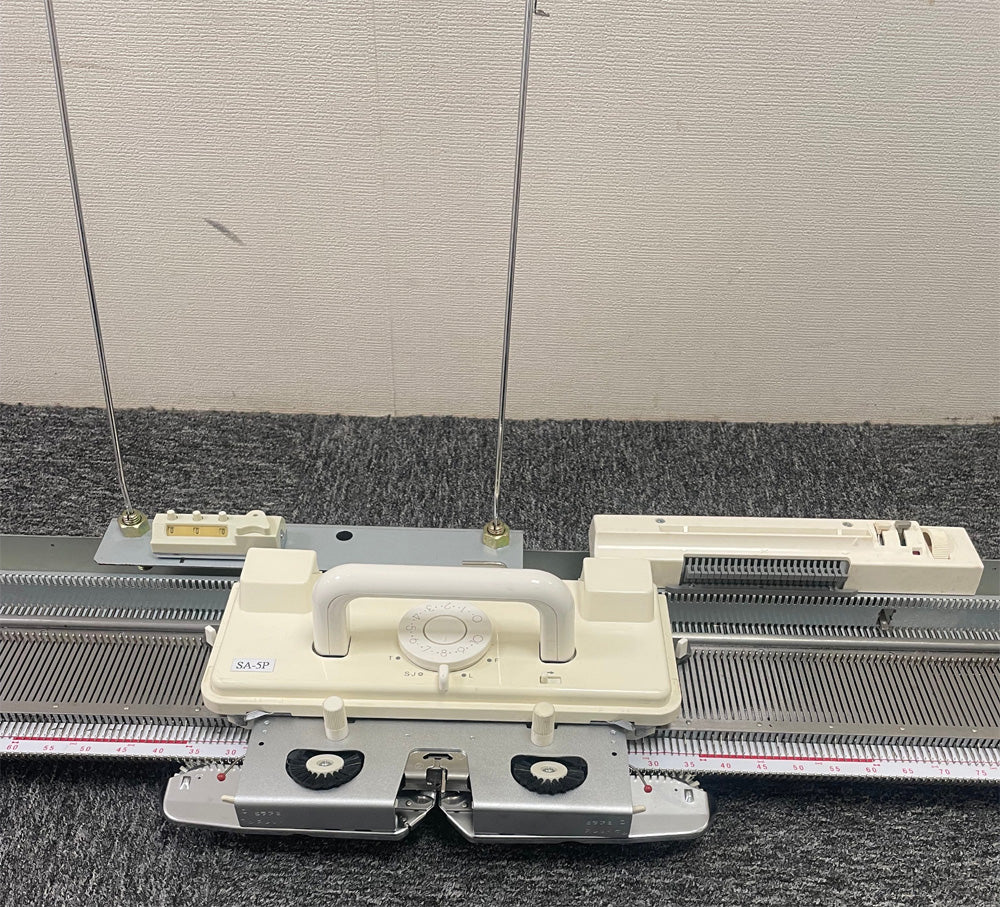 SA5P SINGER / SILVER REED Standard Gauge Punch card Knitting Machine