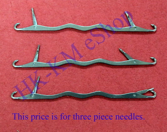 3 pcs DOUBLE LATCHET TOOL/Seed Stitch Tool/Fix- It Tool knitting / han