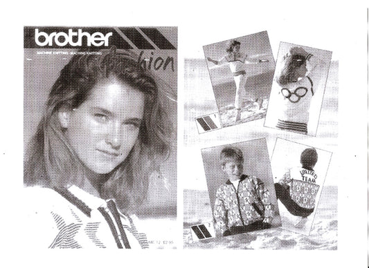 888221 MACHINE KNITTING BROTHER FASHION 12