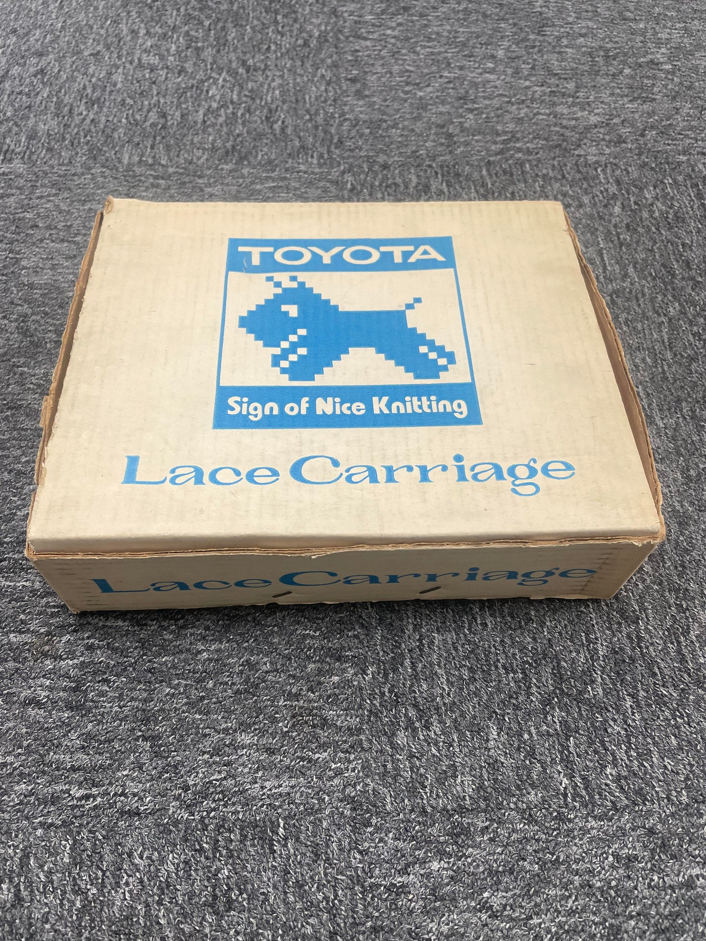 Lace Carriage TOYOTA Standard Gauge Knitting Machine KS901 KS950 / KS757 / KS858