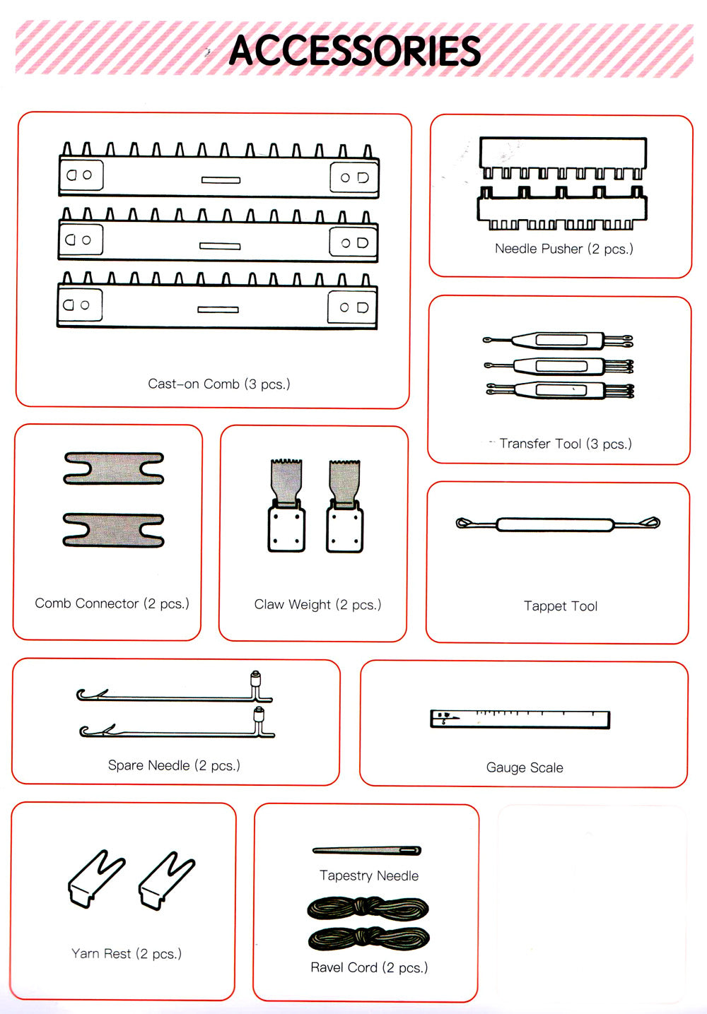 LK150 Silver Reed Studio LK150 6.5mm Mid Gauge Basic Knitting Ma