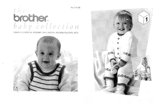 888285 THE BROTHER BABY COLLECTION DESIGNS TO COVER ALL STANDARD