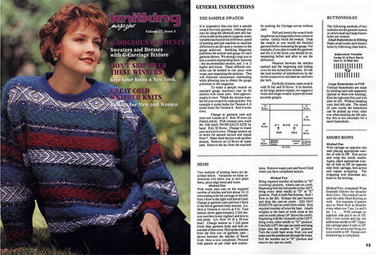 888273 MACHINE KNITTING BROTHER FASHION Vol 273