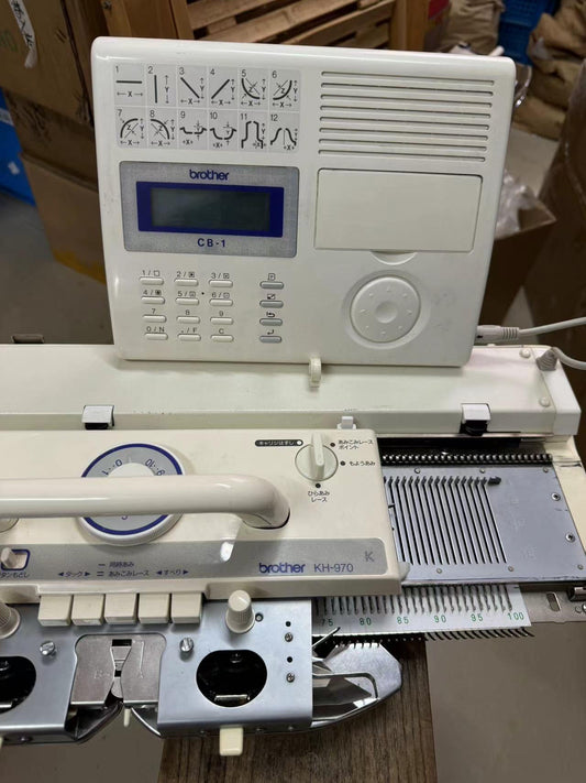 Brother KH970 Electronic Computerized Standard Gauge Knitting Machine