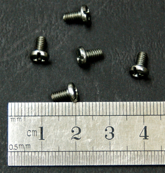 Screw + - 3.18x6 060660604