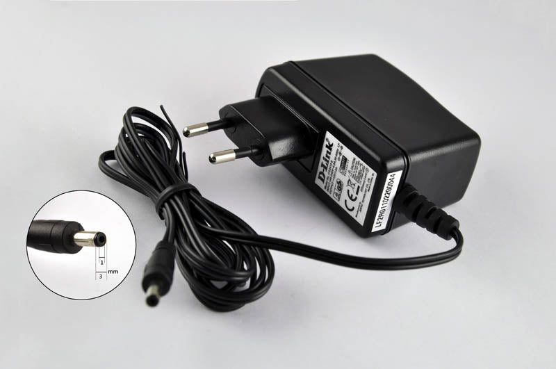 Type C Power Adapter , EU Plug for 12V / 2A - 887003