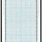 BLANK CARD-Knitting machine Singer/Silver Reed F270