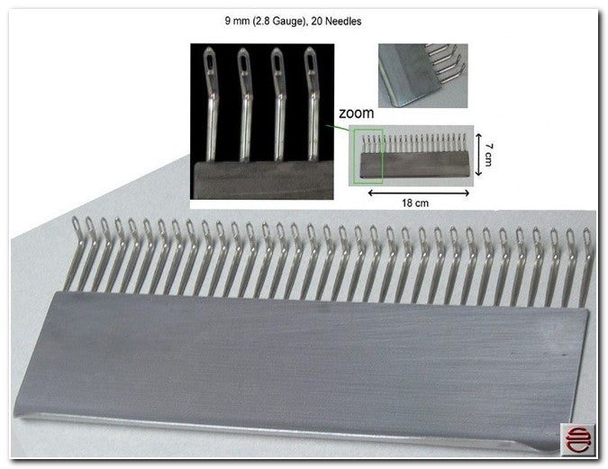 Transfer Combs 9mm Knitting Machine-Brother, Singer – Hong Kong ...