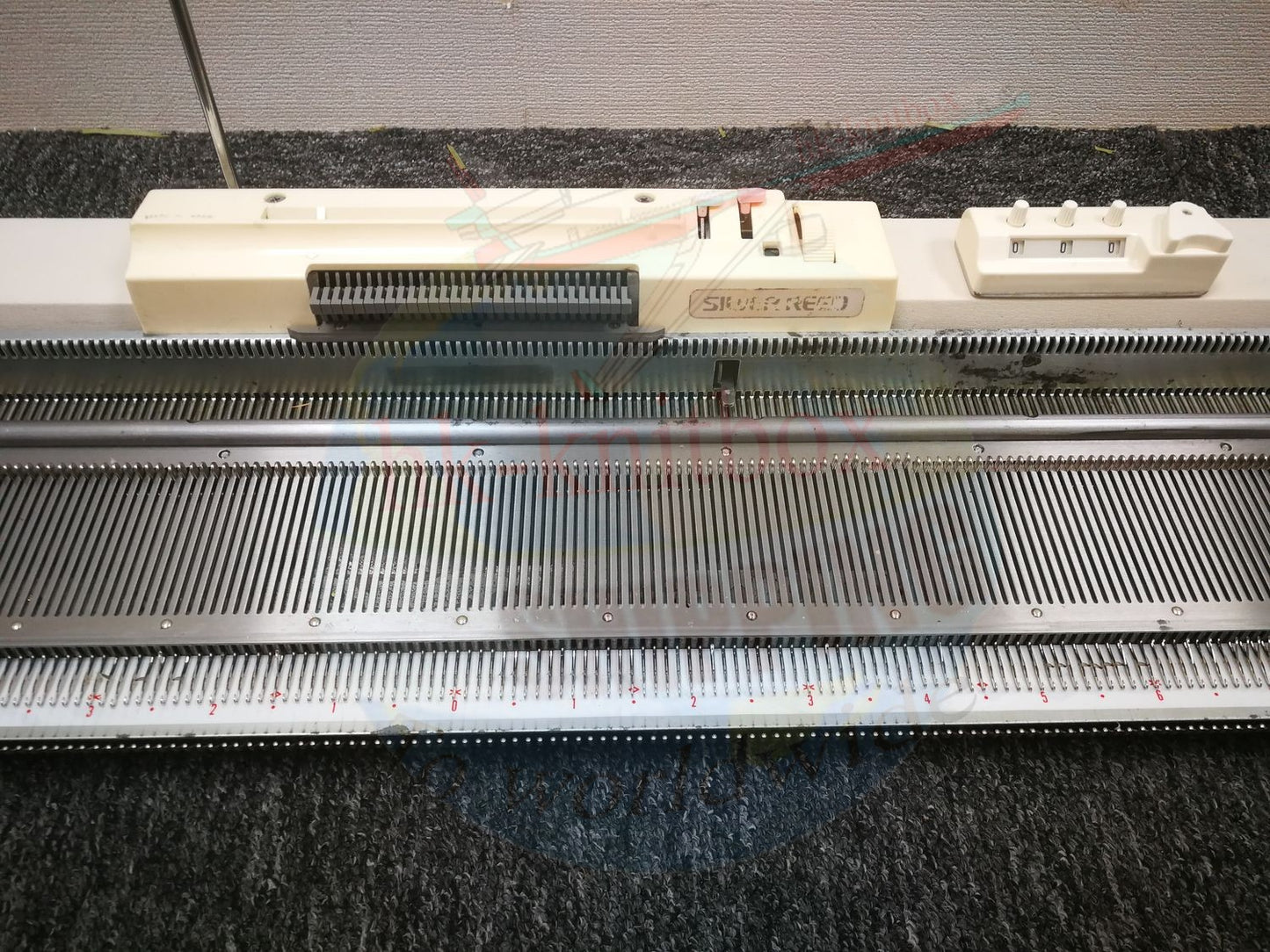 Silver Reed SK272 Fine Gauge Punch card Knitting Machine