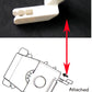 Tripper (A) Fits Brother KA2600 Intarsia Carriage 413709001