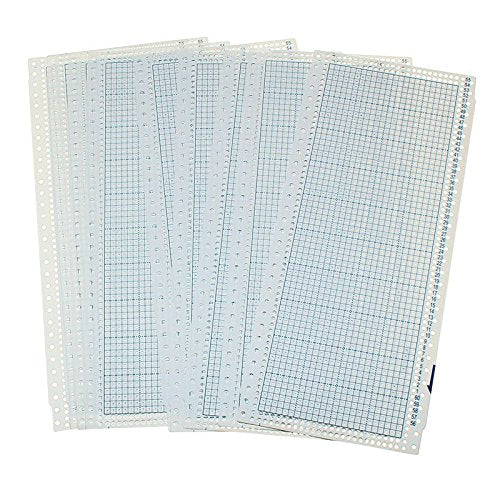 10pcs 24 Stitch Blank Punch Card For Brother Singer K/M SK280 KH