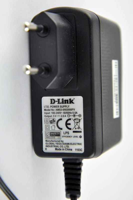 Type C Power Adapter , EU Plug for 5V / 2A - 887010