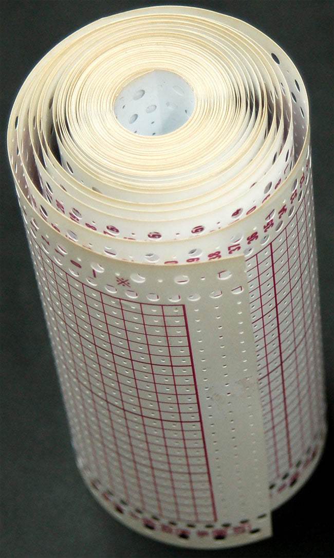 BLANK PUNCHCARD ROLL 889098A