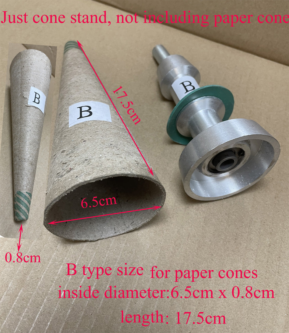 B type cone stand / spindle / cone holders