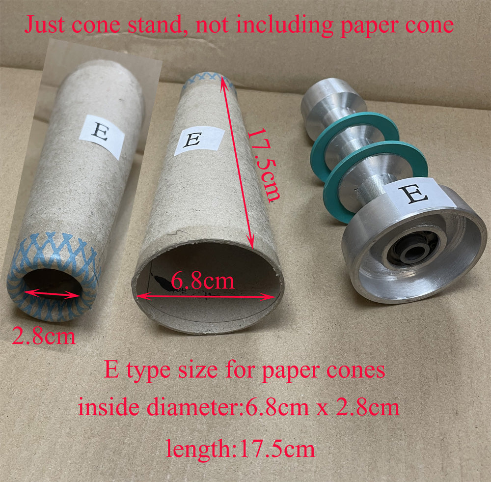 E type cone stand / spindle / cone holders