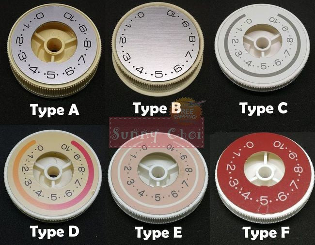 Stitch Dial Indicator Complete Set For Brother Knitting Machine