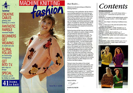 888242A MACHINE KNITTING BROTHER FASHION Issue 02