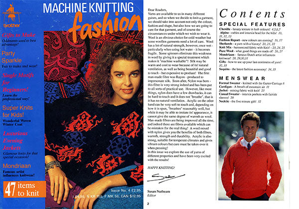 888244 MACHINE KNITTING BROTHER FASHION Issue 04
