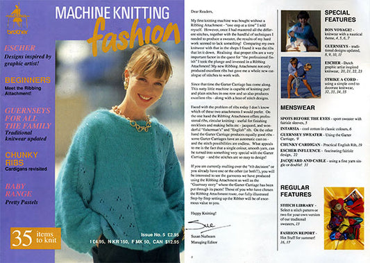 888245 MACHINE KNITTING BROTHER FASHION Issue 05