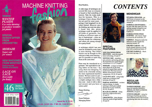 888248 MACHINE KNITTING BROTHER FASHION Issue 08
