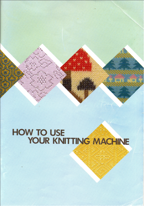 KH900 BROTHER KNITTING MACHINE INSTRUCTION BOOK 888156