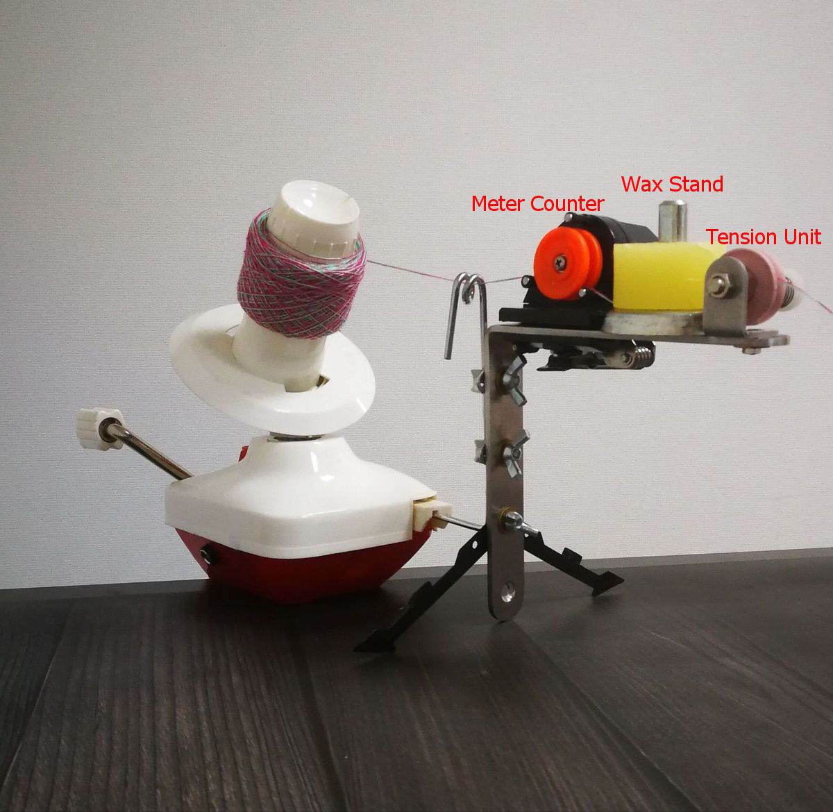 Standard Yarn Ball Winder With Meter Counter